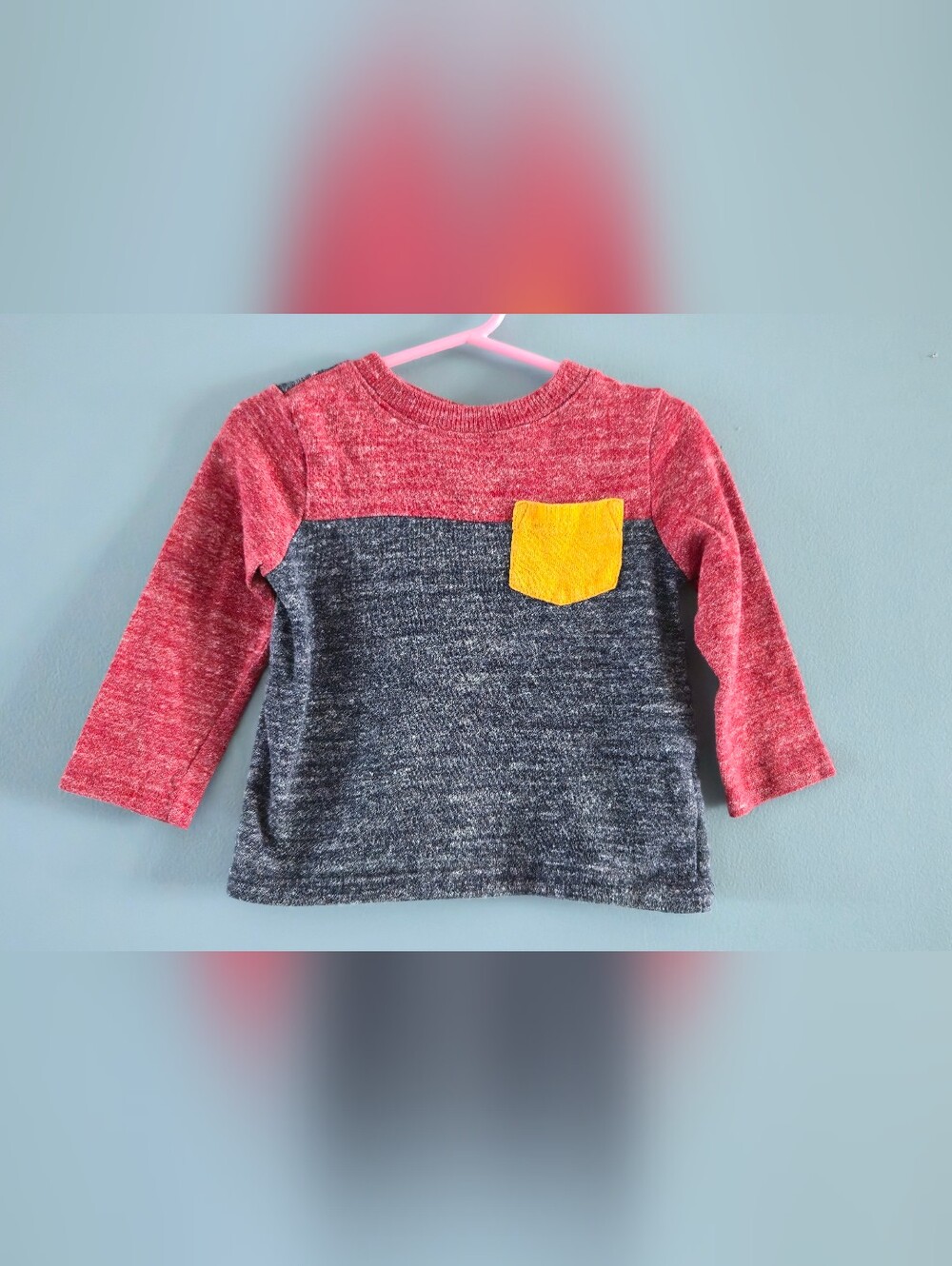 Baby Boy Pull On Long Sleeve Sweater 12-18m